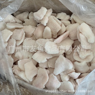 进口水煮巴沙鱼片 龙利鱼片 酸菜鱼小片湄公鱼切片鱼你一起原料图2