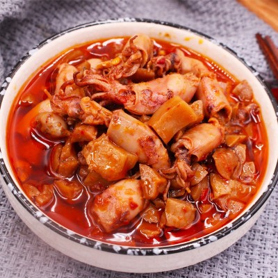 常温储存小海兔罐头帝八仙笔管即食微商现货批发麻辣即食小海鲜图2