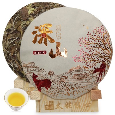 2018年福鼎白茶白牡丹茶饼日晒磻溪高山茶叶 福建福鼎白茶饼批发图2