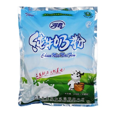 河套纯牛奶粉816克大包装全家适饮图4