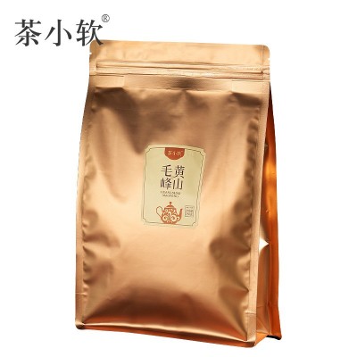 2023新茶上市茶小软明前黄山毛峰绿茶250g袋装茶叶图2