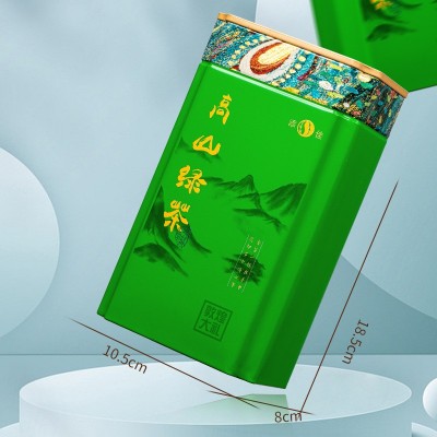 高山绿茶 茶叶批发2023新茶电商直播茶叶 散装绿茶豆香味浓图2