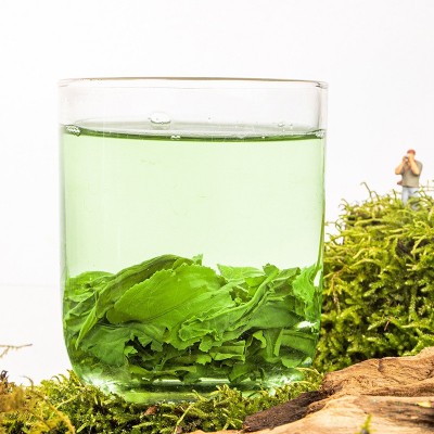高山绿茶 茶叶批发2023新茶电商直播茶叶 散装绿茶豆香味浓图3