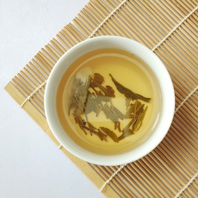 广西横县茉莉花茶茉莉绿茶碧海飘雪散装茶叶浓香茉莉银针茶 叶批发图4