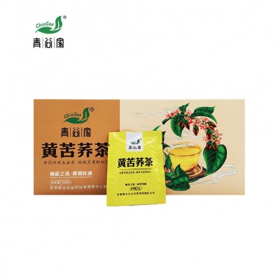全株苦荞茶 黄苦荞茶黑苦荞茶精选四川大凉山苦荞麦盒装真空小包图2
