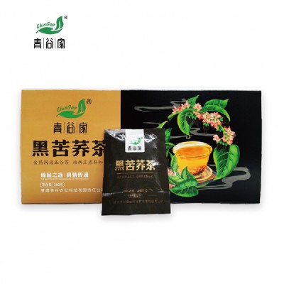 全株苦荞茶 黄苦荞茶黑苦荞茶精选四川大凉山苦荞麦盒装真空小包图3