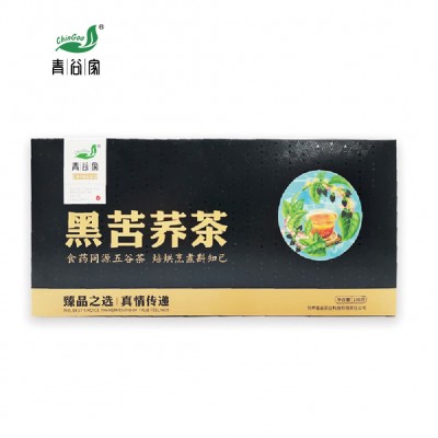 全株苦荞茶 黄苦荞茶黑苦荞茶精选四川大凉山苦荞麦盒装真空小包图4