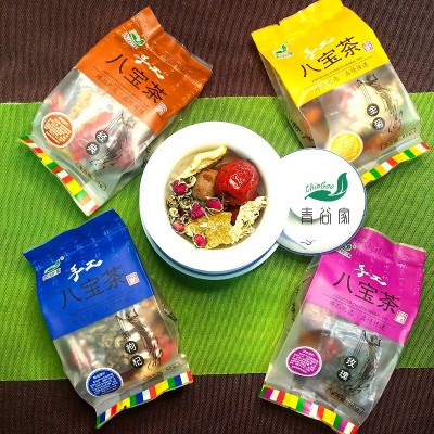 西北特产 三泡台 八宝茶960g大份装 口感丰富 清新解腻一包泡一壶图4