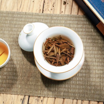 福建政和闽辉老白茶 春季头采带枣香十年陈牡丹散茶500g批发送礼图3