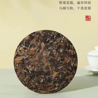 福鼎白茶2015年寿眉老白茶茶饼300g散装礼盒装茶饼茶叶批发厂家直图4