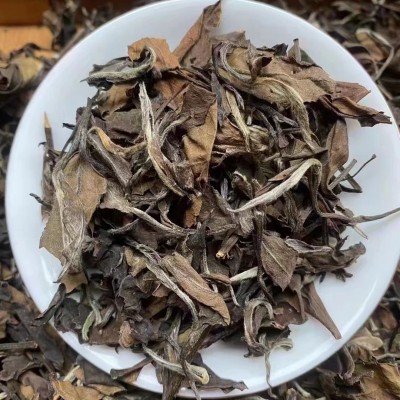 福鼎高山日晒老白茶金奖·磻溪老白茶500克散茶礼盒装厂家直供图4
