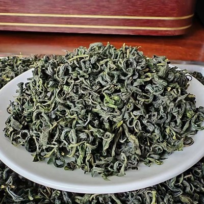 2023新茶广西绿茶浓香型茶叶批发烘焙鲜茶500g奶茶原料批发图4