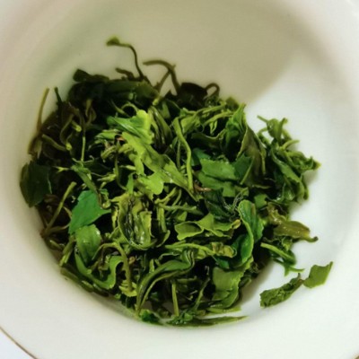 2023新茶广西绿茶浓香型茶叶批发烘焙鲜茶250g奶茶原料批发图3