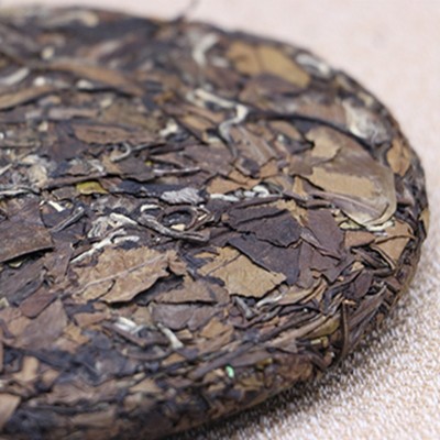 十福缘福鼎白茶2014年老寿眉七两茶饼350g日晒福建品鉴茶叶图2