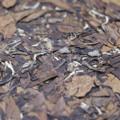十福缘福鼎白茶2014年老寿眉七两茶饼350g日晒福建品鉴茶叶图3