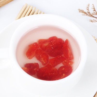 花果茶原料圣女果干水果燕麦片原料水果粒夹心果粒果丁休闲零食图3