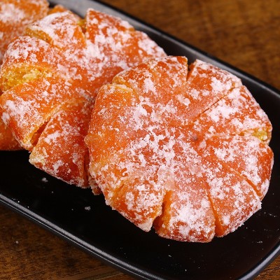 糖桔饼四川特产江陵糖桔饼红橘饼橘红零食月饼糕点馅料蜜饯厂家直图2