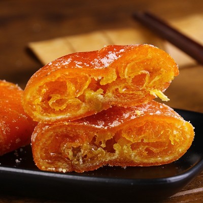 糖桔饼四川特产江陵糖桔饼红橘饼橘红零食月饼糕点馅料蜜饯厂家直图3