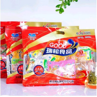 瑞松即食海鲜美味零食品大礼包休闲年货节特产500g图3