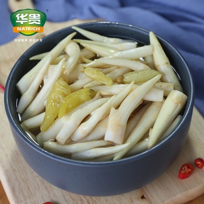 【华贵】泡椒藕尖400g 洪湖藕带藕尖藕簪酸辣泡菜 餐饮批发私房菜图4