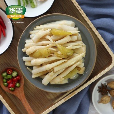 【华贵】泡椒藕尖400g 洪湖藕带藕尖藕簪酸辣泡菜 餐饮批发私房菜图2
