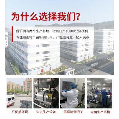 厂家直销整只手撕酱板鸭风干熟食300g香麻辣味图4