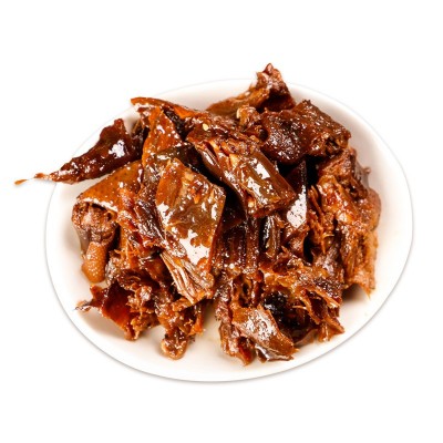 辣酱鸭排炭烤干鸭排麻辣风味手撕辣酱鸭排批发 风味鸭排图4