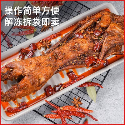 工厂冷冻批发四川手撕兔肉整只熟食餐饮专用食品五香手撕兔零食图2