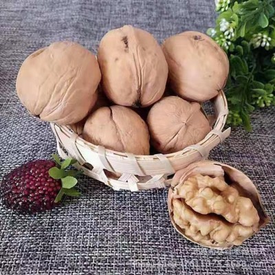 新疆185纸皮核桃批发代发500g 手捏阿克苏核桃坚果特产薄皮核桃图2