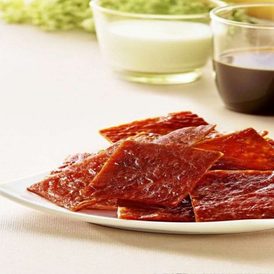 批发澳门特产 澳凼传统 方盒香辣猪肉脯220g 厂家直批图3