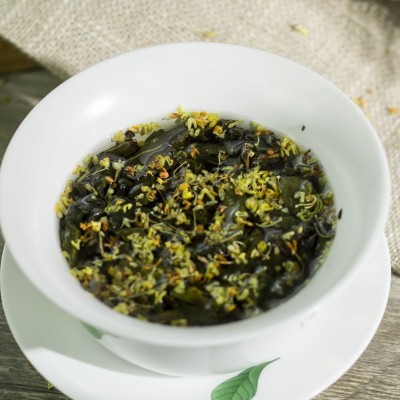 桂花乌龙茶奶茶店专用茶叶浓香型四季春奶绿水果茶桂花干花茶批发图2