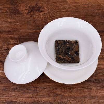 2013年福鼎老白茶寿眉2015陈皮白茶饼干茶散装小方块厂家批发500g图2