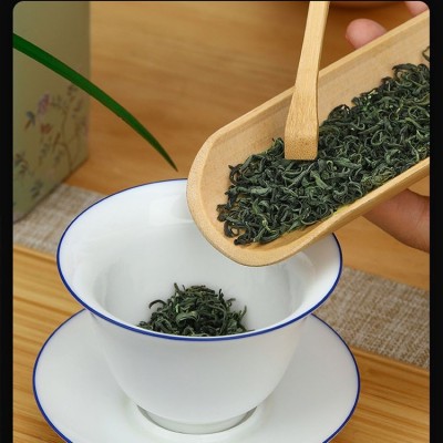 高山云雾绿茶2023新茶复古陶瓷高档中秋送礼品长辈茶叶礼盒装长辈图3
