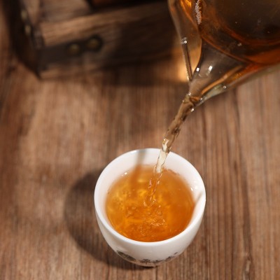 福鼎白茶2018年陈皮老白茶寿眉沱茶纽扣茶醇厚清香霁雪春厂家批发图3