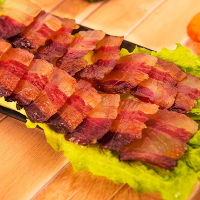 工厂广式五花腊肉餐饮肥瘦煲仔饭广东特产腊味干货非烟熏腊肉图2