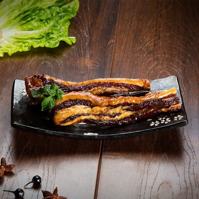 荣业广式酱油腌腊肉10斤散装腊五花肉5kg广东中山黄圃腊味厂家批图3