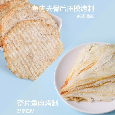 海边人碳烤鳕鱼片100g烤鱼片批发青岛特产海鲜孕妇鱼干即食海产品图4