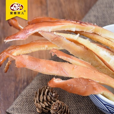 山东烟台海特产风琴鱿鱼条原味烧烤味奶香味即食海鲜5kg代发图2