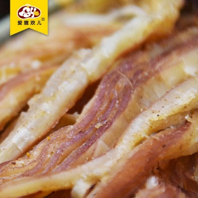 山东烟台海特产风琴鱿鱼条原味烧烤味奶香味即食海鲜5kg代发图4