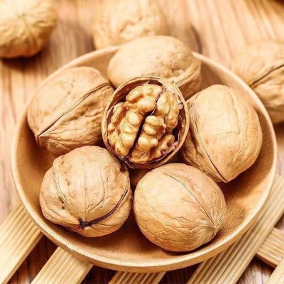 新疆特产薄皮核桃大量批发代发500g 阿克苏核桃坚果手捏生核桃图2
