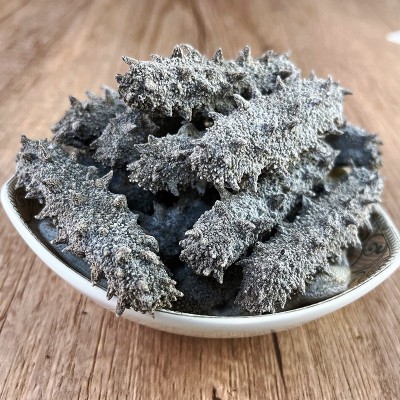 长岛老淡干海参 淡干海参 海参干货批发 非即食海参 海参礼盒装图2