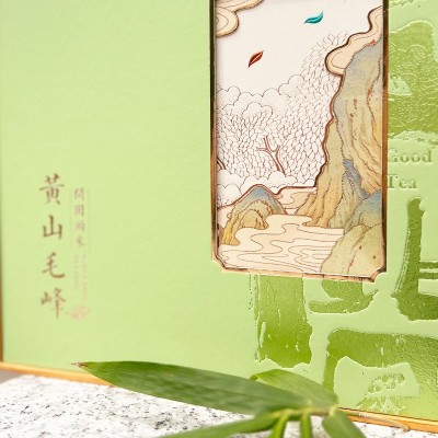 绿茶黄山毛峰茶叶绿茶礼盒装批发茶礼礼品送礼企业团购推荐图2