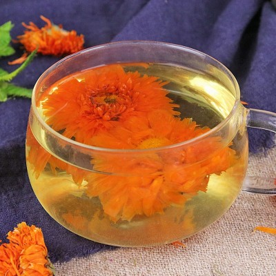 【金盏菊花茶】2023年新货金盏菊花茶 新鲜金盏菊花花干散装批发图3