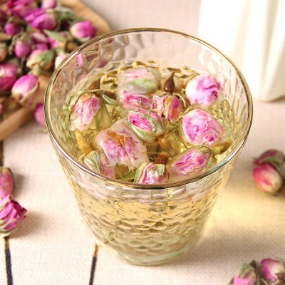 海泰菊业重瓣玫瑰花茶批发干玫瑰花 粉玫瑰干花茶花草茶 散装批发图3