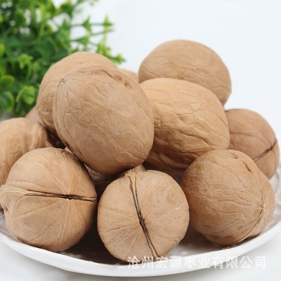 阿克苏纸皮核桃500g厂家批发 新疆核桃零食手剥坚果185薄皮生核桃图2