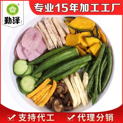 什锦综合果蔬脆片袋装vf 水果干脱水蔬果干即食零食小吃图2