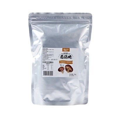 明德童趣年华真空低温脱水香菇脆 250g袋装食用菌零食即食香菇干图5