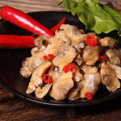 大连特产花蛤即食麻辣鲜香真空海鲜零食图3