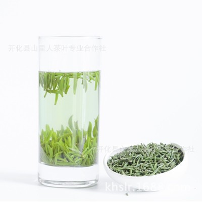 2023新茶头采开化龙顶茶精选明前茶500g鲜爽回甘茶叶产地绿茶批发图2