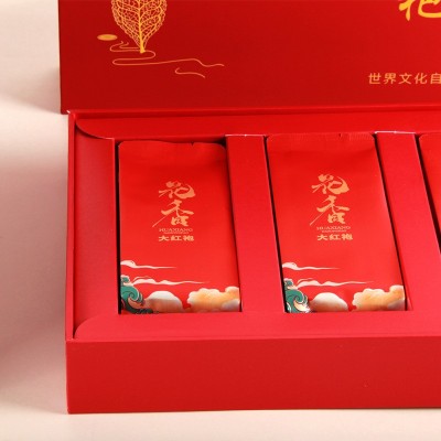 大红袍武夷山岩茶水仙肉桂浓香型乌龙茶50克盒茶叶礼盒装茶叶送礼图3